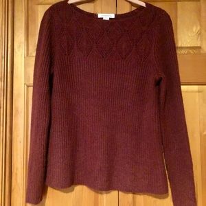 Liz Claiborne gently worn long sleeve sweater